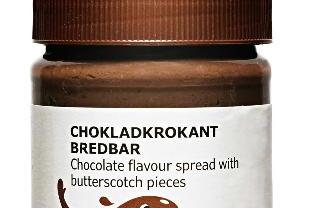 IKEA expands the ongoing chocolate recall by four more products, which includes the Chokladkrokant Bredbar (chocolate butterscotch spread, above), which are not suitable for persons allergic or sensitive to hazelnut and/or almond. Photo: SCMP Pictures