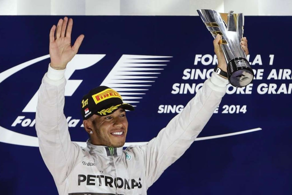 Lewis Hamilton says the Singapore Grand Prix is challenging. Photo: Reuters