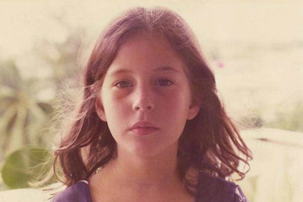 Ariel Leve in Thailand, aged seven.