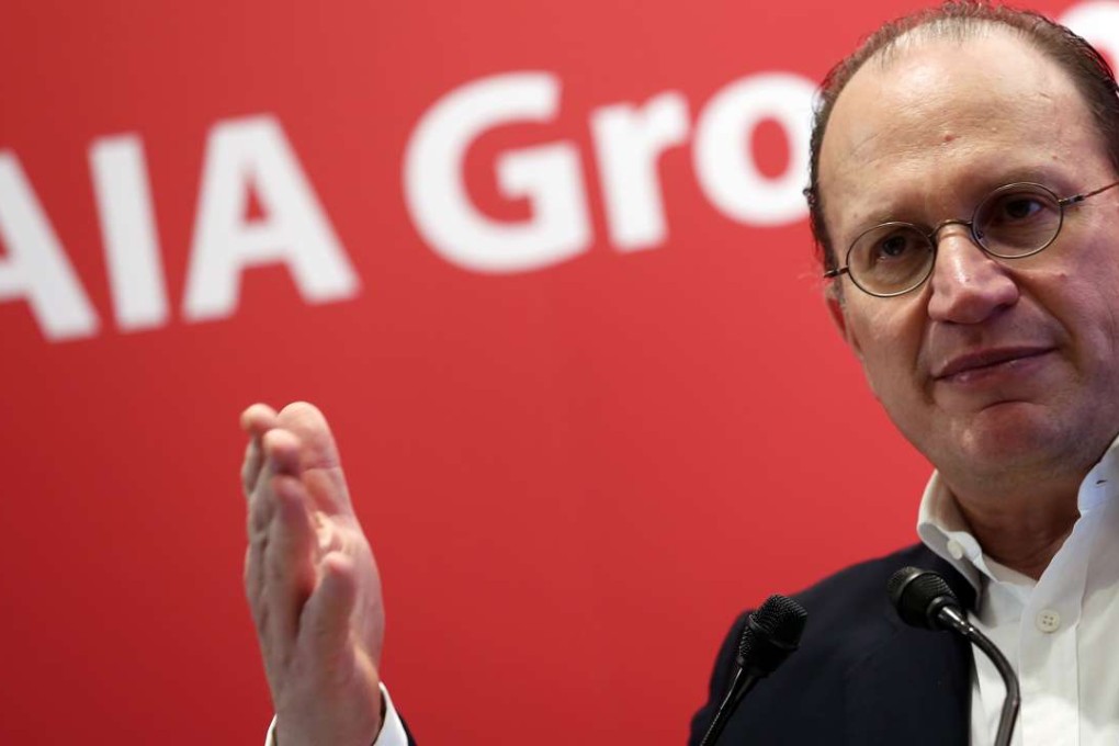 Mark Tucker, AIA’s chief executive, said the company operates in markets that continue to offer sustainable economic growth. Photo: Jonathan Wong