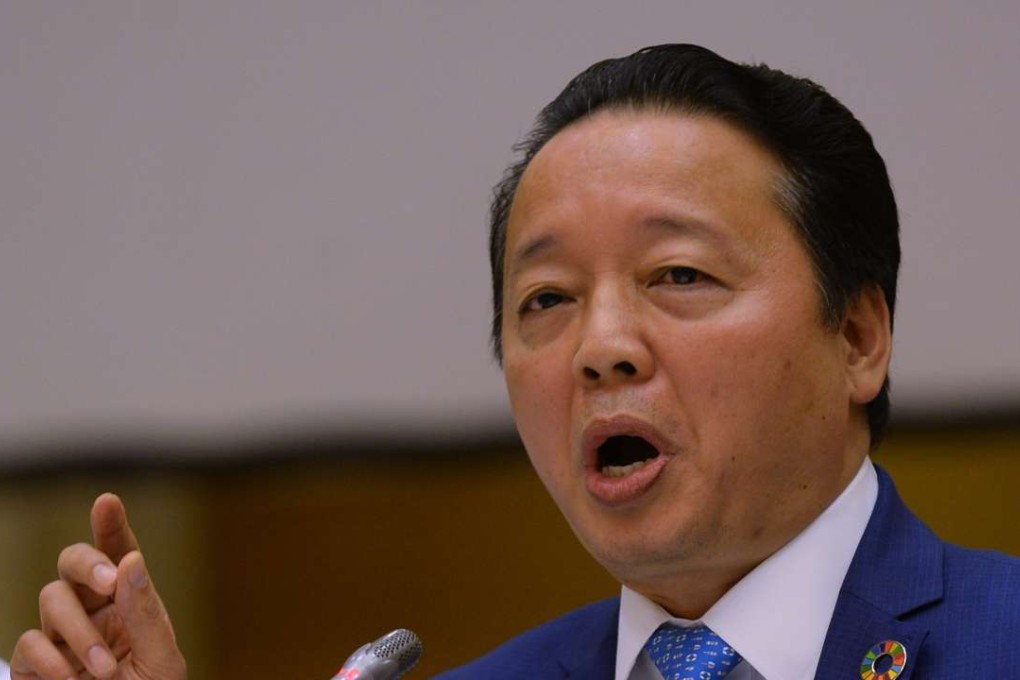 Tran Hong Ha, Vietnam’s minister of natural resources and environment. Photo: AFP