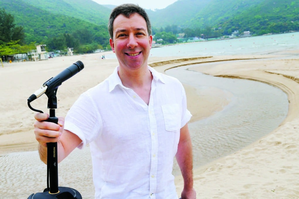 Michael Egerton, creator of Radio Lantau, is British and moved to Hong Kong in 2004. Photo: Dickson Lee.