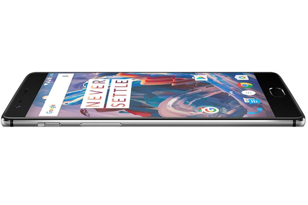 The OnePlus3 smart phone.