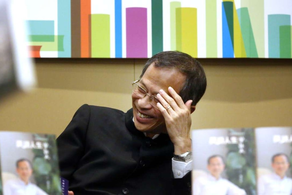 Former Legco President Jasper Tsang Yok-sing at the Hong Kong Book Fair in Wan Chai. Photo: Edward Wong