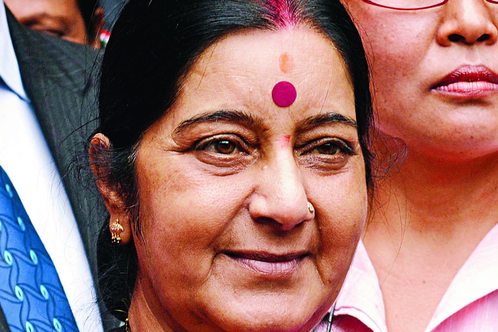 Indian Foreign Minister Sushma Swaraj. Photo: AFP