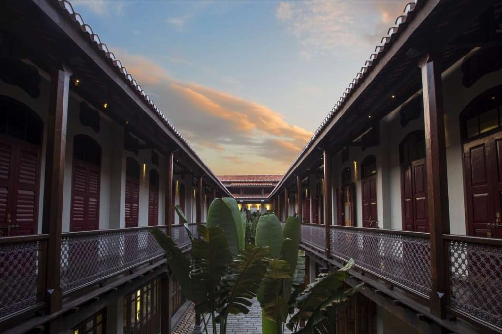 The patio at Seven Terraces.