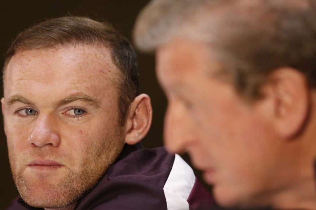Wayne Rooney and Roy Hodgson in November 2015. Photo: Reuters