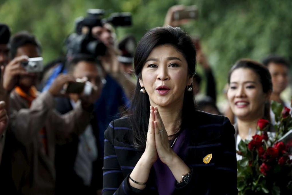 Former Thai prime minister Yingluck Shinawatra. Photo: Reuters