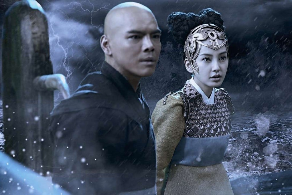 Jacky Heung and Angelababy Yeung Wing in the effects-driven League of Gods (category IIA), which is directed by Koan Xu.