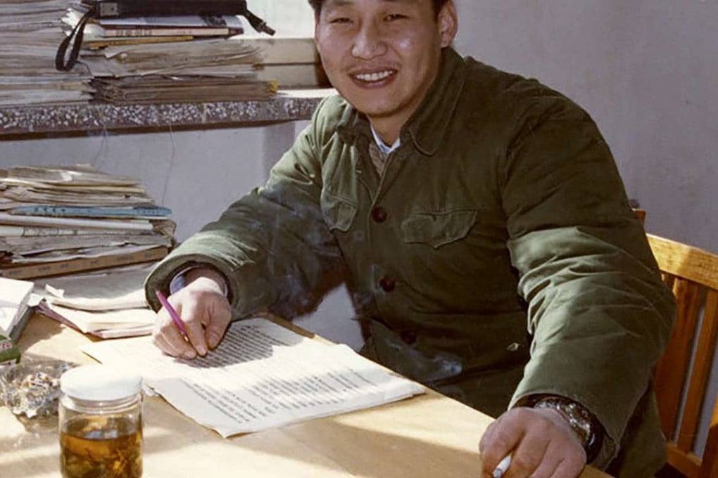 Xi Jinping has a lit cigarette in this 1983 photograph. Photo: SCMP Pictures