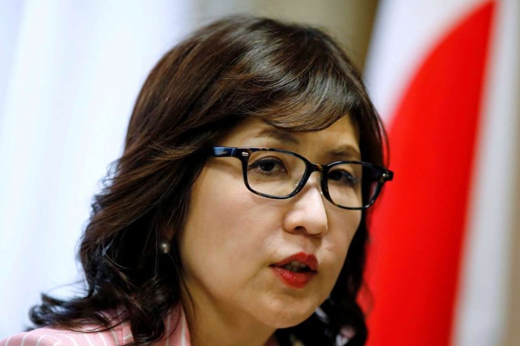 Tomomi Inada, 57, is a close ally of Abe and shares his goal of revising the post-war, pacifist constitution. Photo: Reuters