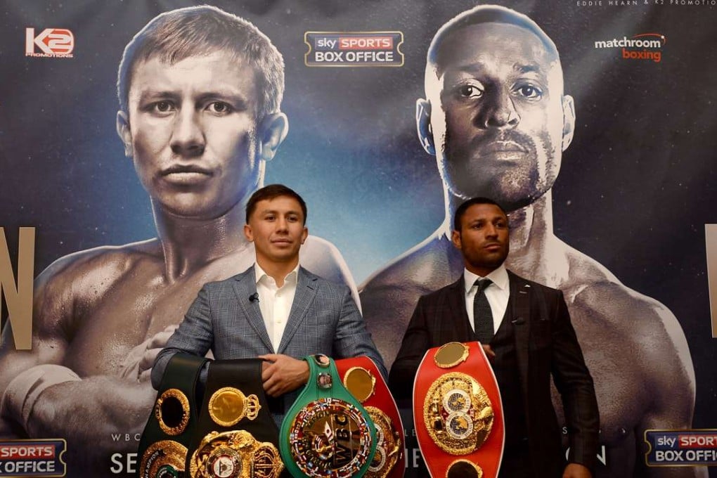 Gennady Golovkin and Kell Brook will face off in London on September 10. Photo: Reuters
