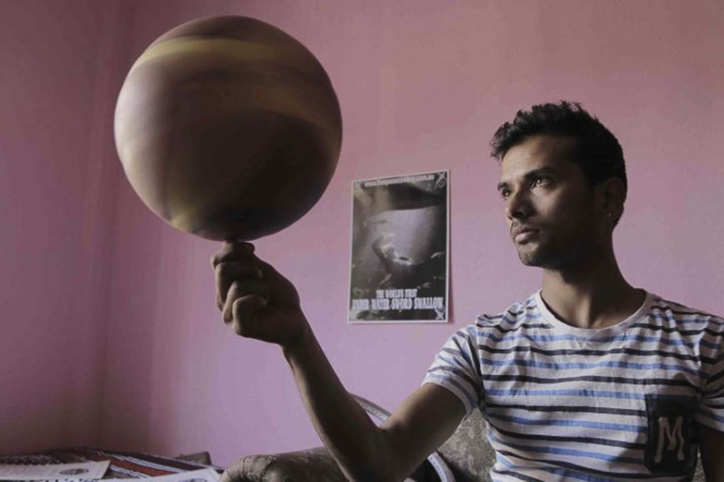 Thaneswar Guragai has won 13 Guinness World Records and is using his skills to bring joy to Nepalis who are still suffering from the effects of the 2015 earthquake.