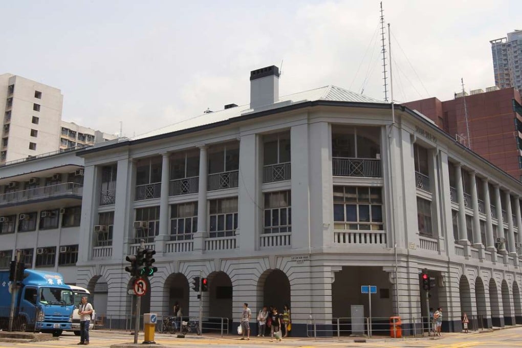 Fifteen officers from Sham Shui Po police station have been infected. Photo: Edward Wong