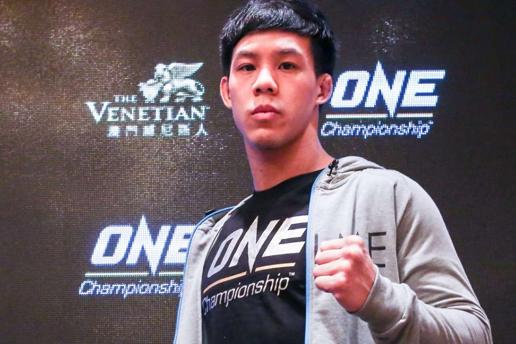 Hong Kong’s MMA fighter Eddie Ng at “One: Heroes of the World” press conference in Admiralty. Photos: Jonathan Wong