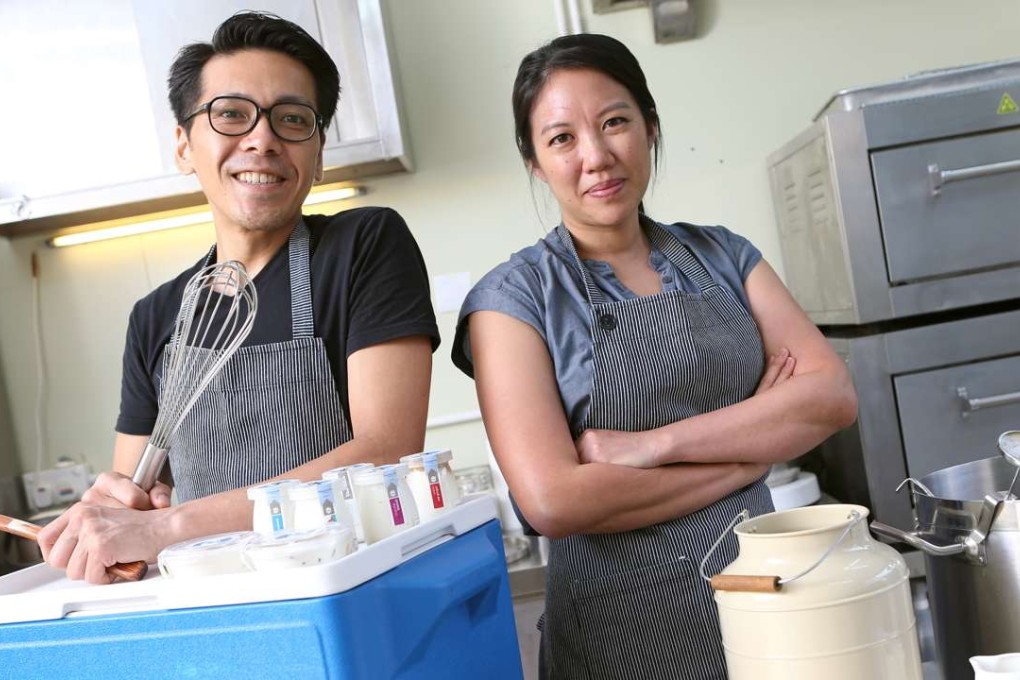 Winy Cheung (left) and Eileen Leung, of the Sour Times Dairy Company. Pictures: K.Y. Cheng