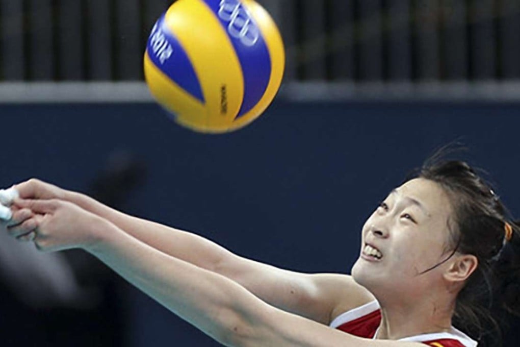 Hui Ruoqi in action for China. Photo: SCMP Pictures