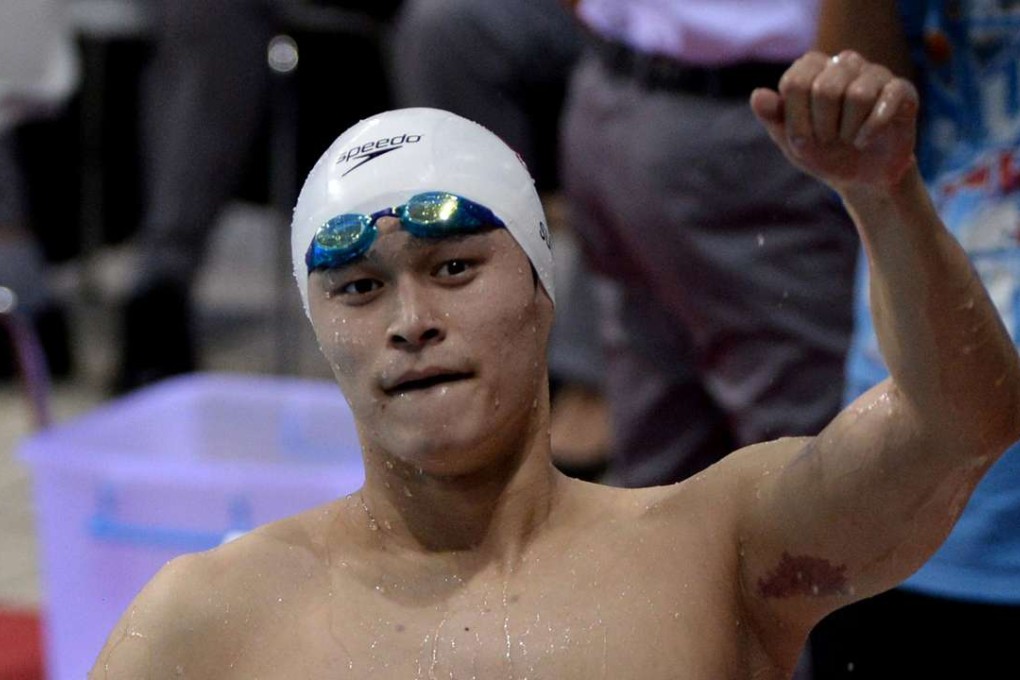 Controversial Olympic swimming champion Sun Yang is making more friends in Rio. Photo: AFP