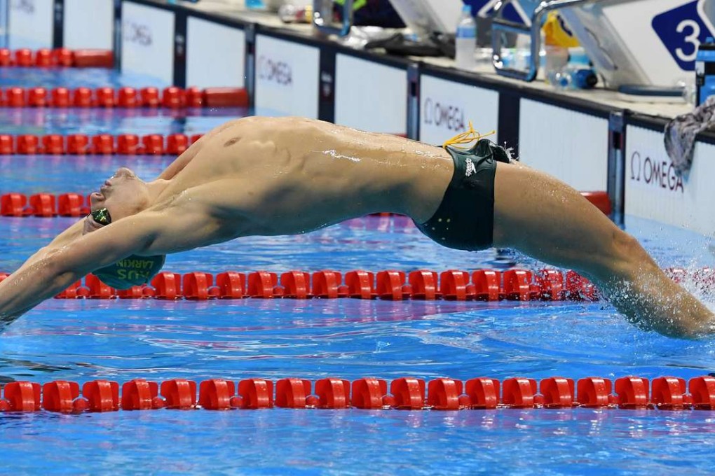 Mitch Larkin of Australia. Photos: EPA
