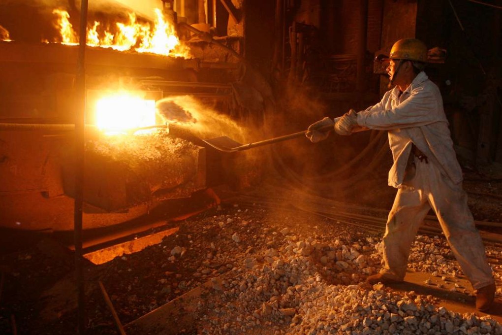 The European Commission has imposed anti-dumping duties on Chinese cold-rolled steel plates. Photo: Reuters