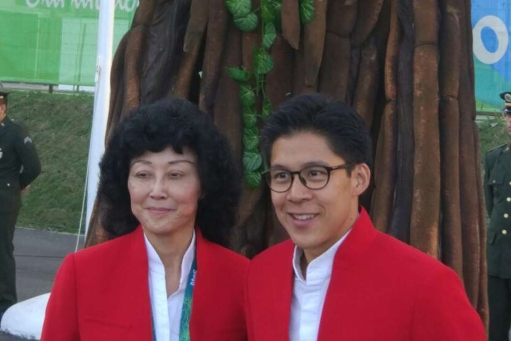 Vivien Lau Fung Chiang-chu and Kenneth Fok. Photo: SCMP Pictures