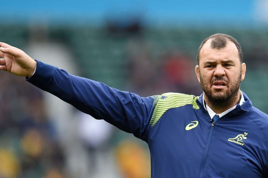 Australia coach Michael Cheika. Photo: EPA