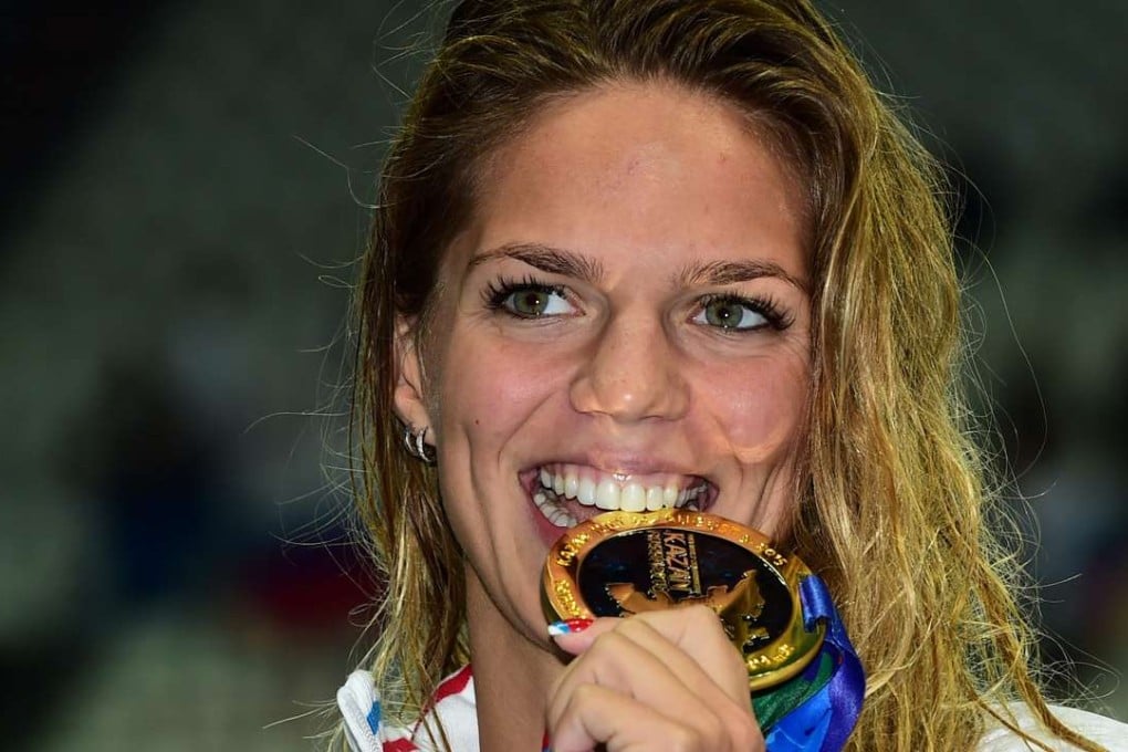 Russia’s Yuliya Efimova will now be allowed to compete in Rio after her ban was overturned. Photo: AFP