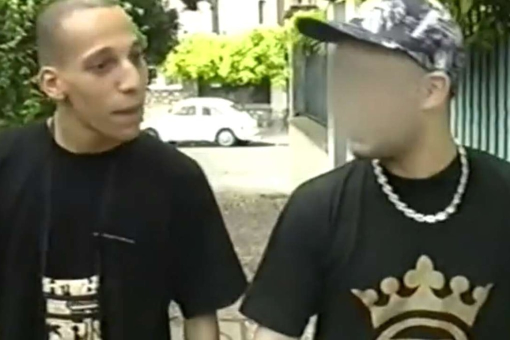 Charlie Hebdo attacker Cherif Kouachi (left), pictured in a 2005 French television documentary. Photo: Handout