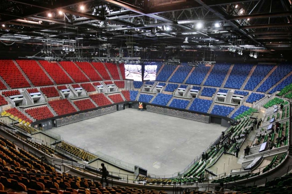 The renovated Hong Kong Coliseum. Even the cheap seats give you a good view.