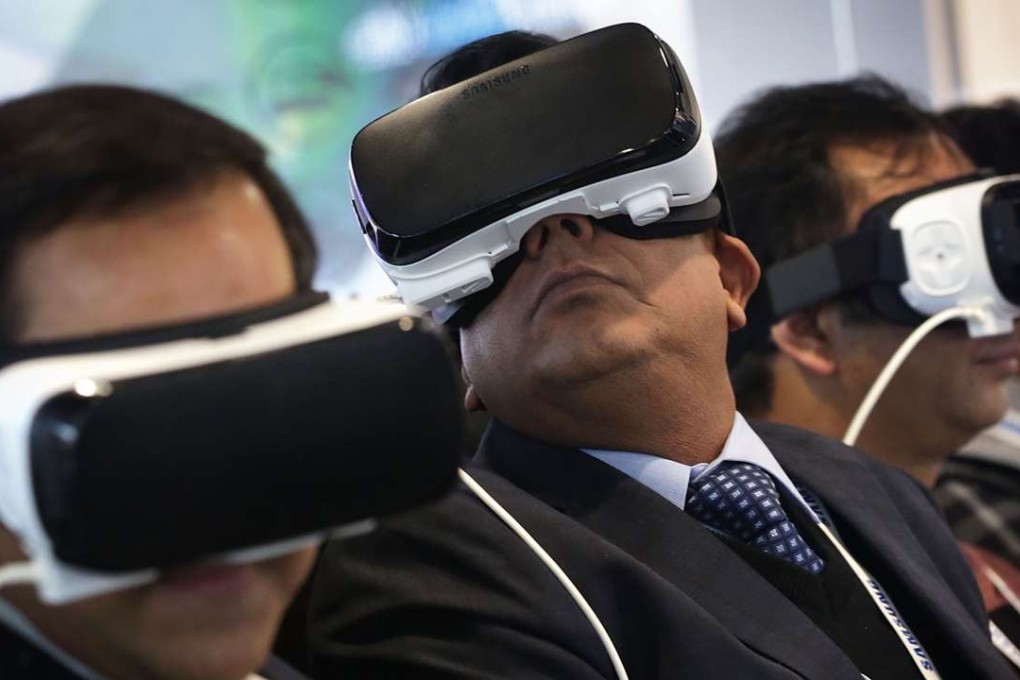A BNP Paribas report highlights how smartphone makers, especially, are now looking at VR as the next major stage in the industry’s development. Photo: AFP
