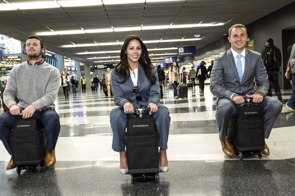 The Modobag ride-on suitcase.