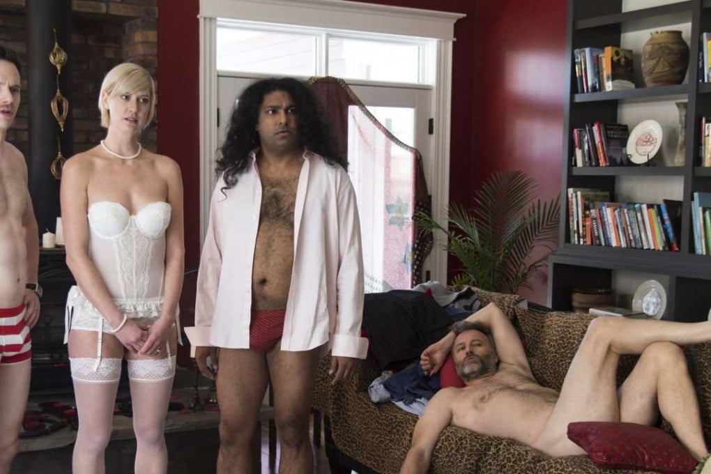 How to Plan an Orgy in a Small Town (Category III), which is directed by Jeremy LaLonde and stars Jewel Staite, Ennis Esmer, and Lauren Lee Smith.