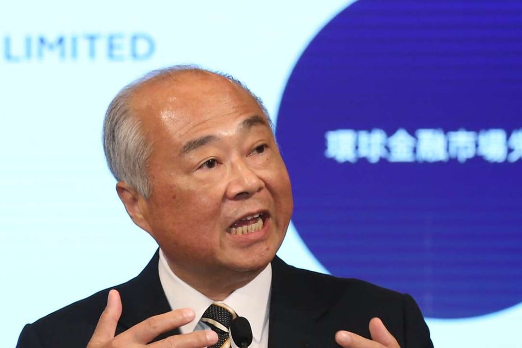 Chow Chung-kong says HKEX will continue to work with the SFC on the consultation to ensure that the eventual governance structure addresses market development and meets future regulatory needs efficiently and effectively. Photo: Dickson Lee