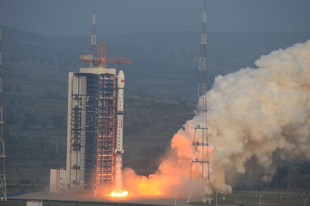 A Long March 4C rocket carrying a Gaofen-3 imaging satellite lifts off from the Taiyuan Satellite Launch Centre on Wednesday. Photo: Xinhua