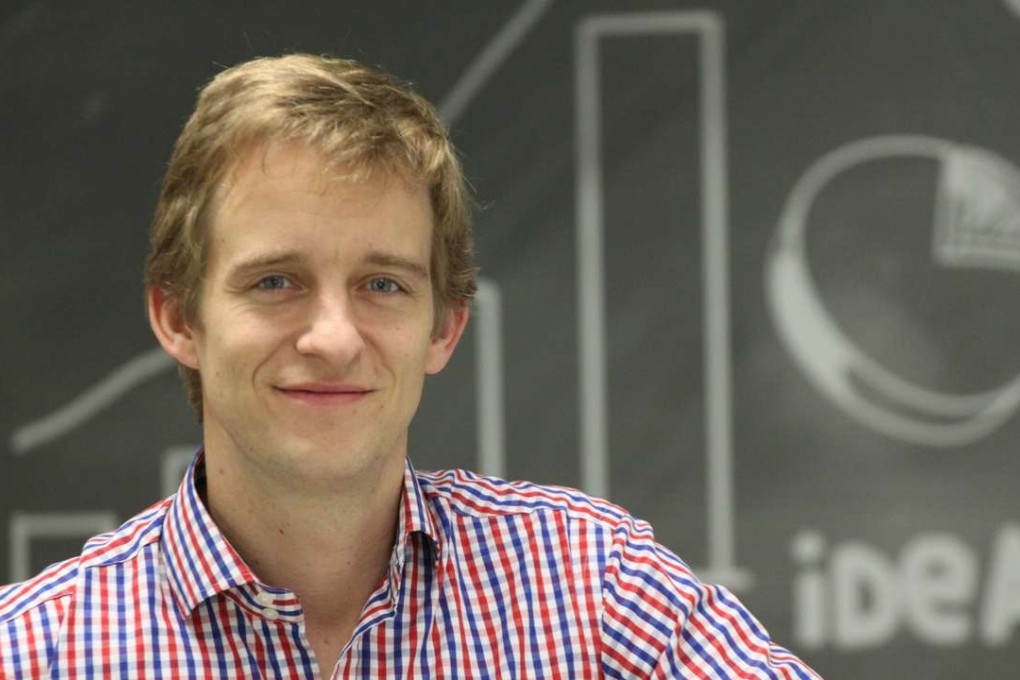 Max Armbruster, chief executive of Talkpush, wants to revolutionise the mass-hiring landscape in Asia with automated phone interviews and big data. Photo: SCMP Pictures