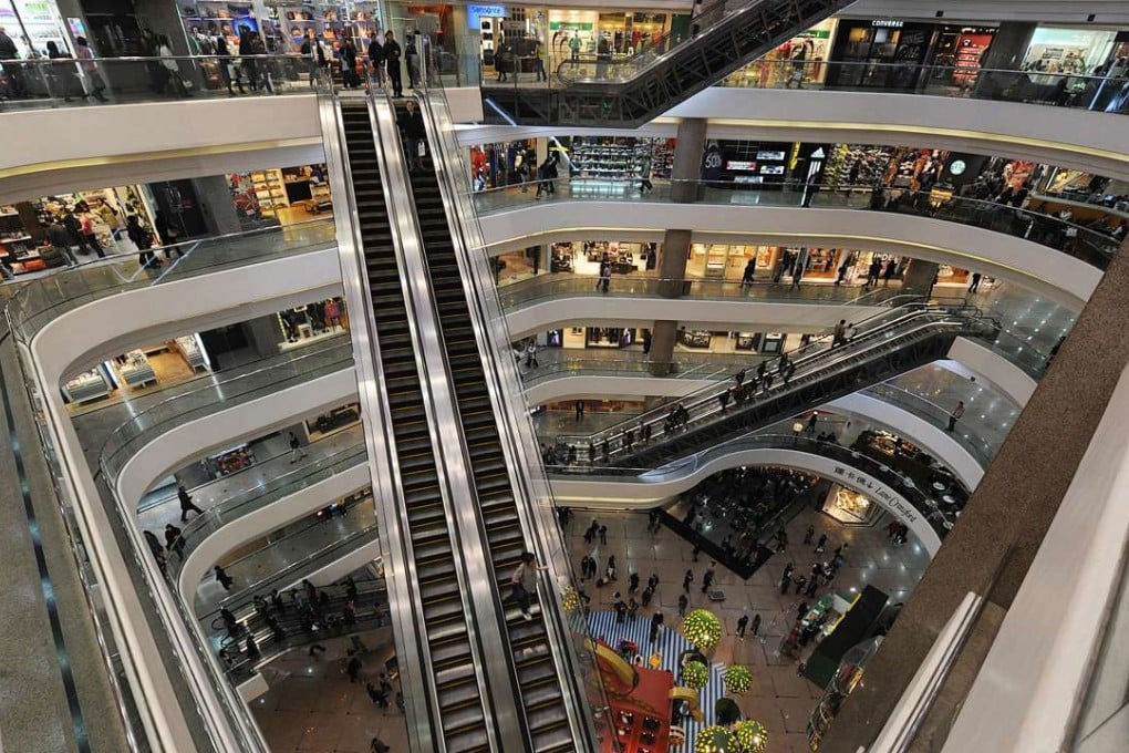 Wharf Holdings said tenant sales at its flagship Times Square mall in Causeway Bay dropped 15.7 per cent to HK$3.9 billion. Photo: AFP