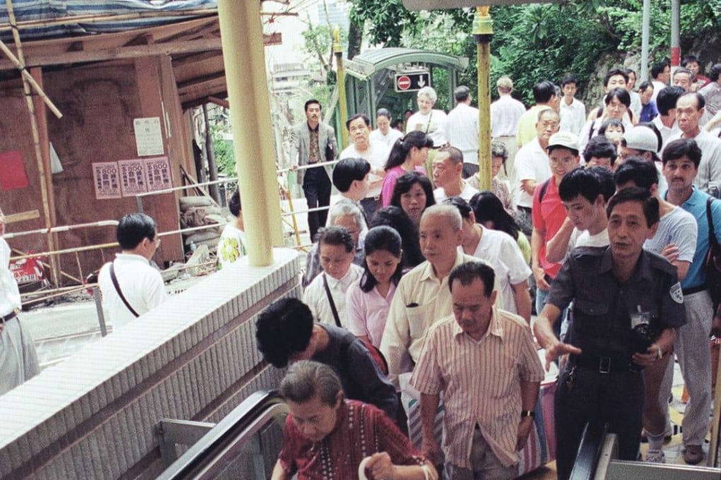 Hongkongers give it a try in 1993.