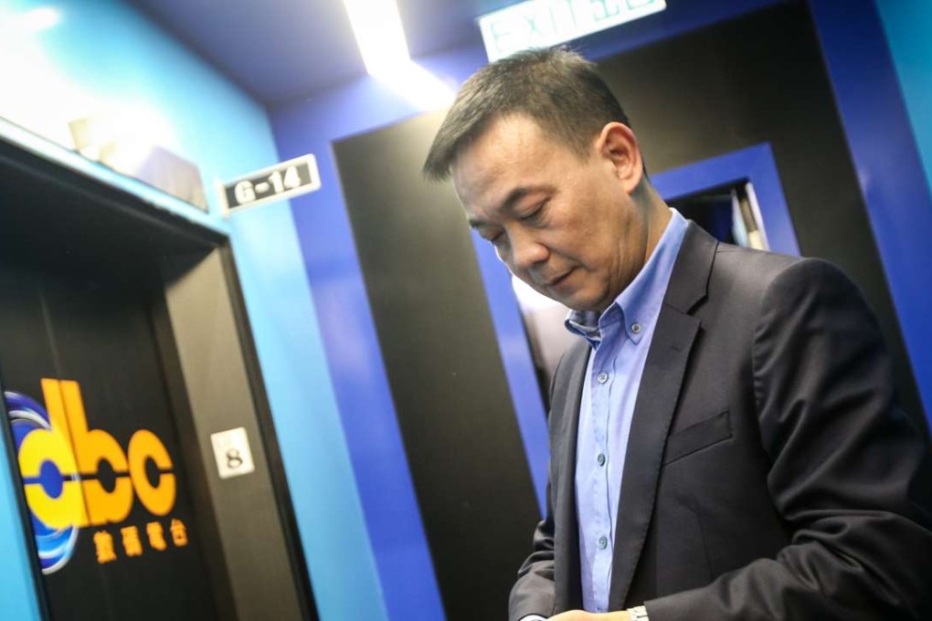 Loh Chan, chief executive officer of Digital Broadcasting Corporation Hong Kong Limited (DBC). Photo: David Wong