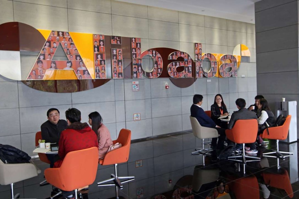 Alibaba’s revenue for the first quarter beat forecasts. Photo: Sam Tsang