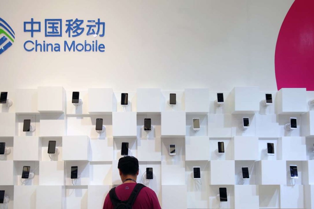 China Mobile operates the world’s biggest 4G network and recorded 837.03 million total subscribers at the end of June. Of that number, 428.54m were 4G users. Photo: Imaginechina