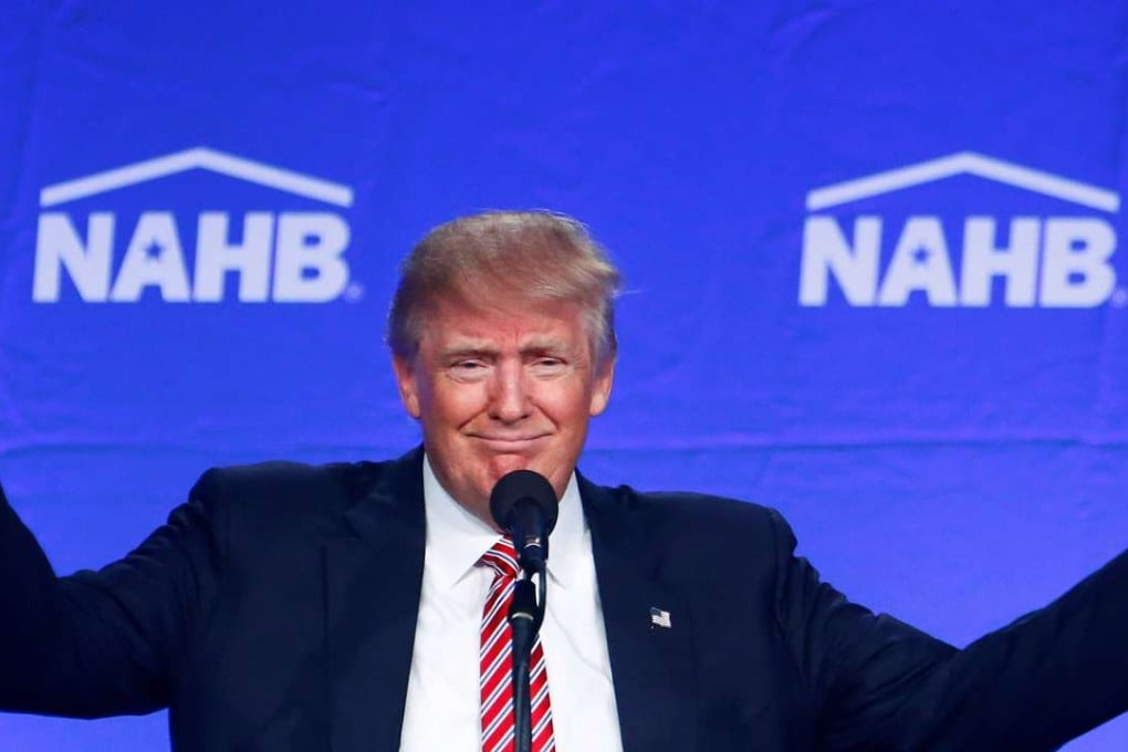 Republican US presidential nominee Donald Trump speaks in Miami, Florida. Photo: Reuters