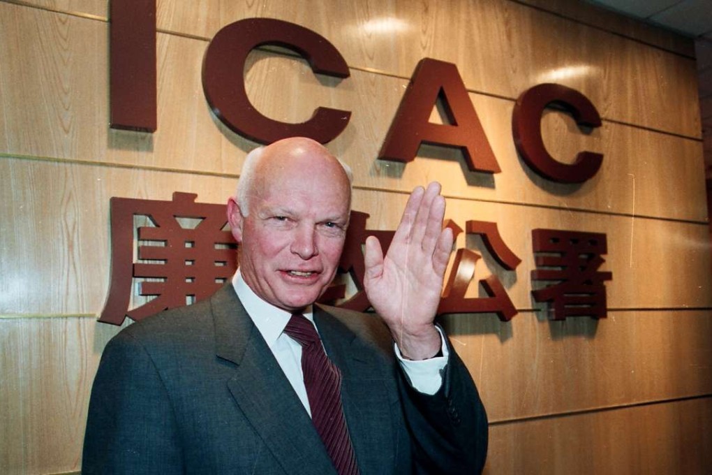 Mr Bertrand de Speville says he believed the structure of the ICAC shielded it from interference. Photo: SCMP Pictures