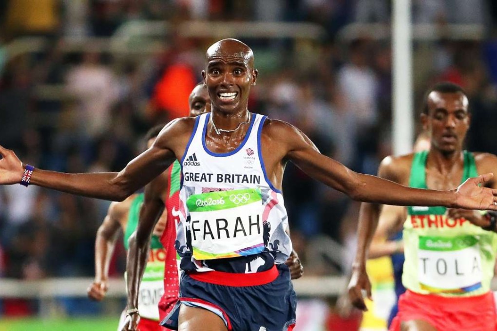 Mo Farah became the first British athlete to win three gold medals at the Olympics. Photo: EPA
