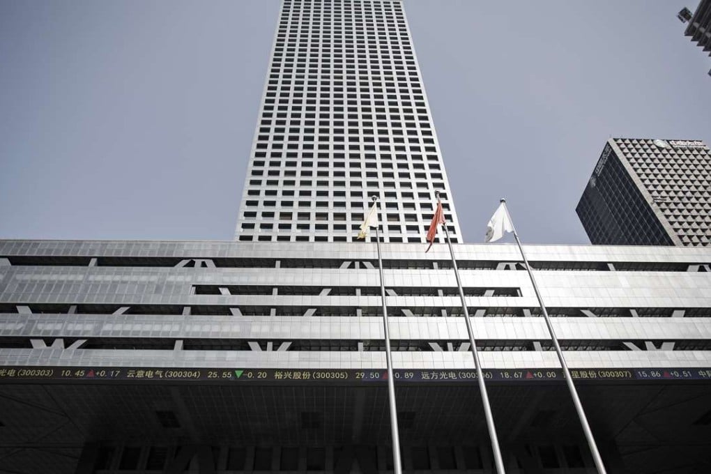 The Shenzhen Stock Exchange building. Photo: Bloomberg