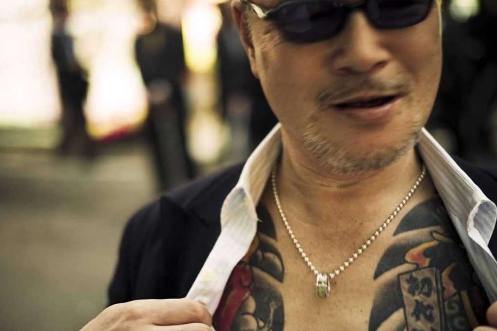 A Japanese gangster.