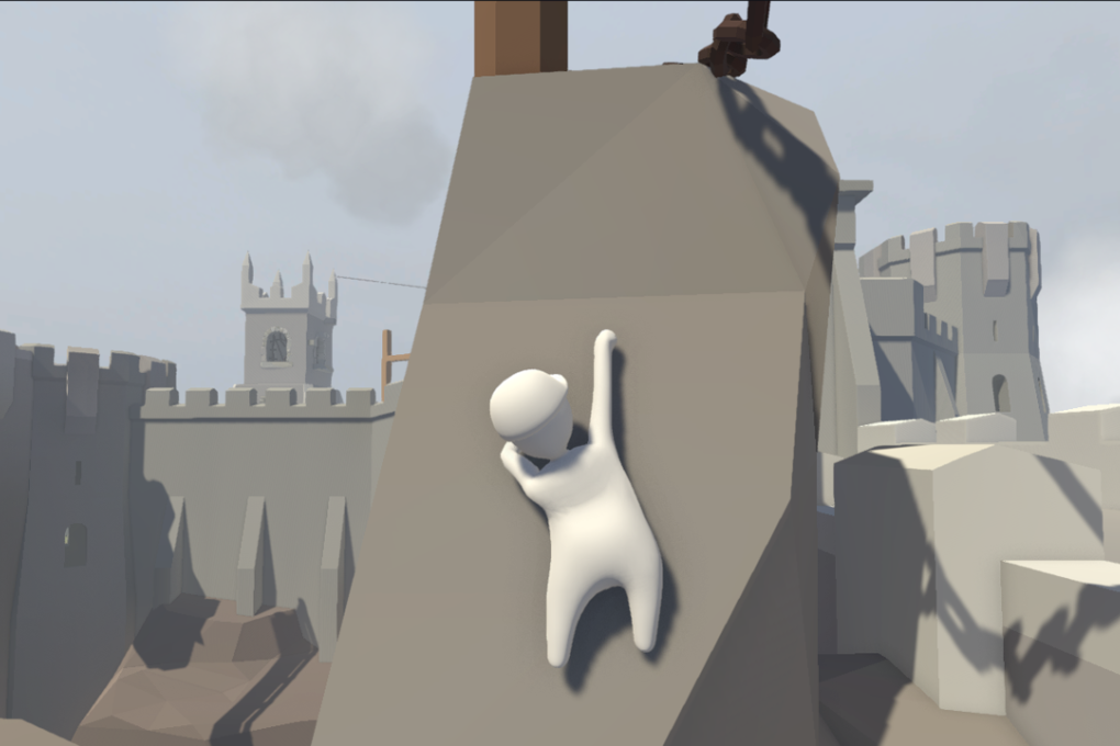 In Human: Fall Flat, you are a faceless little character struggling to get by in a world whose physics keep throwing you about.