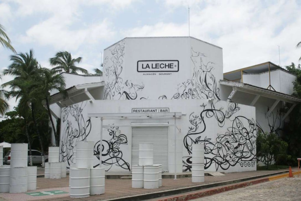 The upscale La Leche restaurant where unknown assailants kidnapped a group of people in the Pacific tourist resort of Puerto Vallarta, Mexico,early Monday. Photo: Reuters