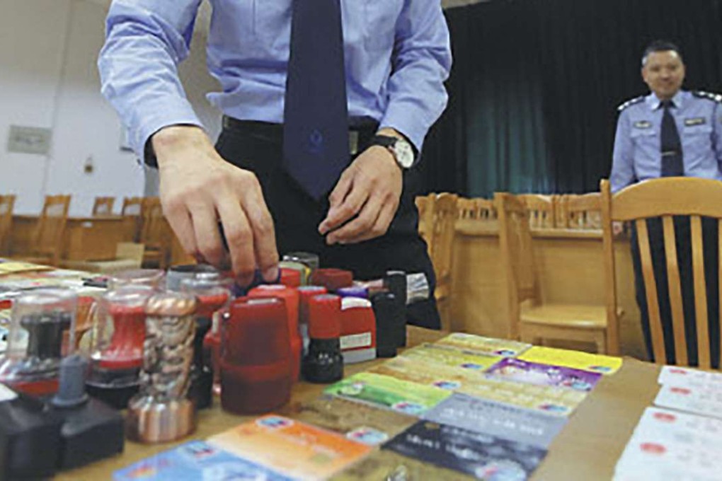 The underground banking network has become “wider and deeper”, making it harder for law enforcement to root it out. Photo: Xinhua