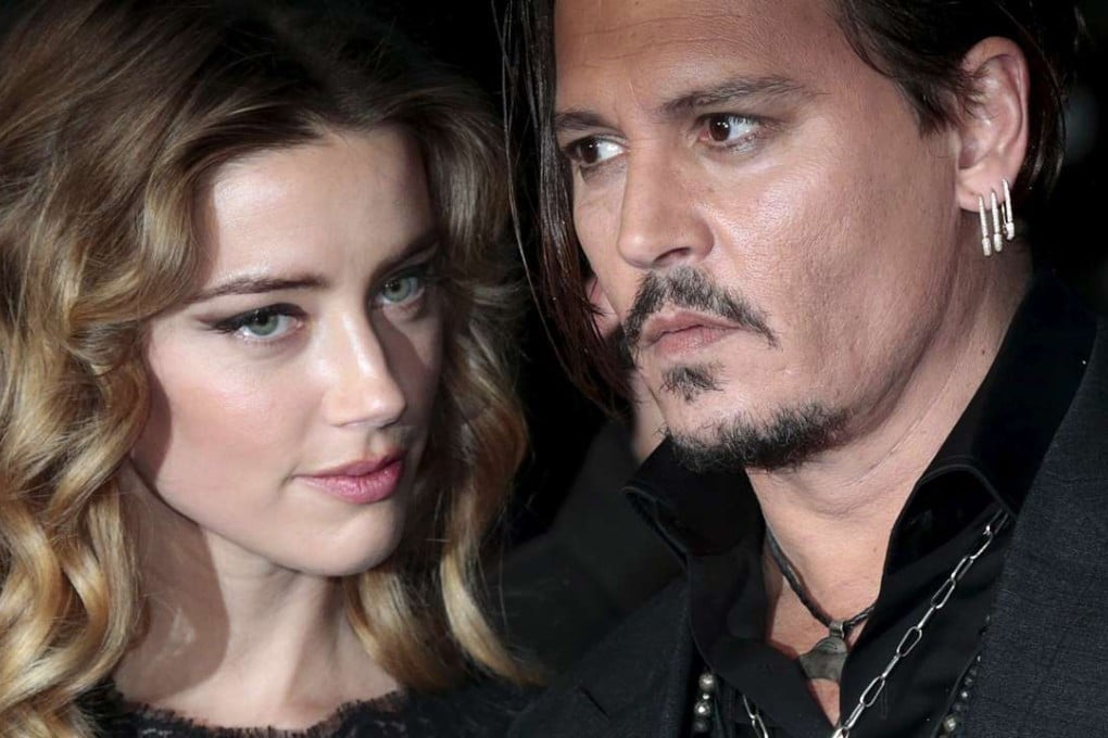 Cast member Johnny Depp and his actress wife Amber Heard arrive for the British premiere of the film Black Mass in London. Photo: Reuters