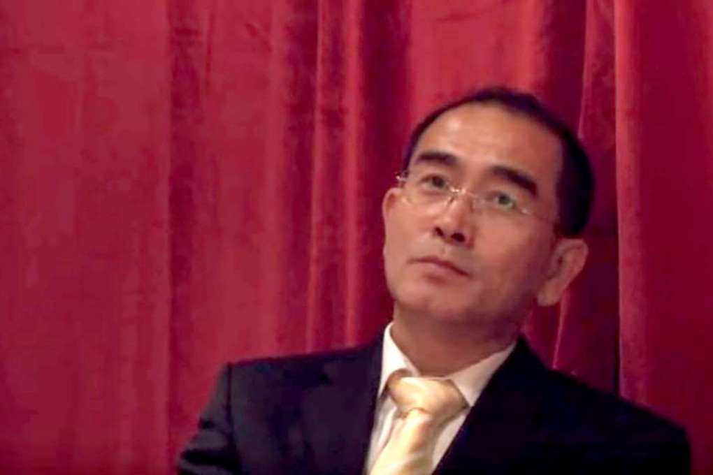 North Korean diplomat Thae Yong-ho’s measured tone was in contrast to the bombastic rhetoric often used by Pyongyang officials. Photo:YouTube/Stuart Monro